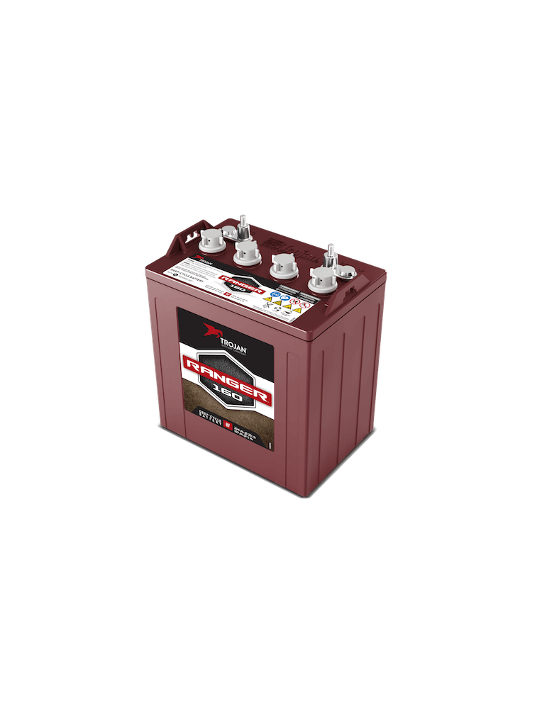 Тяговий акумулятор Trojan Ranger 160 WET, Flooded, 8В, 169 А·год купити - AnyBattery.com.ua