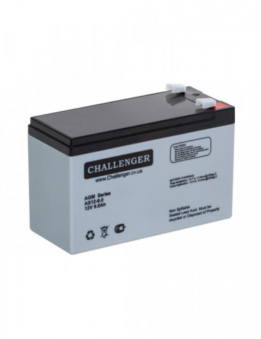 Акумулятор Challenger AS12-9.0 AGM, 12В, 9,3 А·год купити - AnyBattery.com.ua