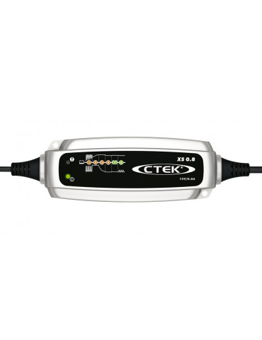 Зарядний пристрій CTEK XS 0.8, 12В (Wet, MF, Ca/Ca, AGM, GEL),  Арт: 56-839 купуйте в AnyBattery.com.ua