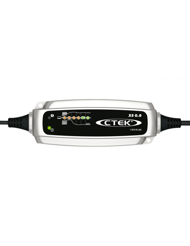 Зарядний пристрій CTEK XS 0.8, 12В (Wet, MF, Ca/Ca, AGM, GEL),  Арт: 56-839 купуйте в AnyBattery.com.ua