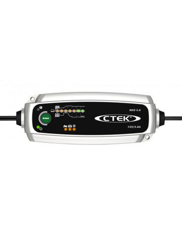 Зарядний пристрій CTEK MXS 3.8, 12В (Wet, MF, Ca/Ca, AGM, GEL),  Арт: 40-001 купуйте в AnyBattery.com.ua