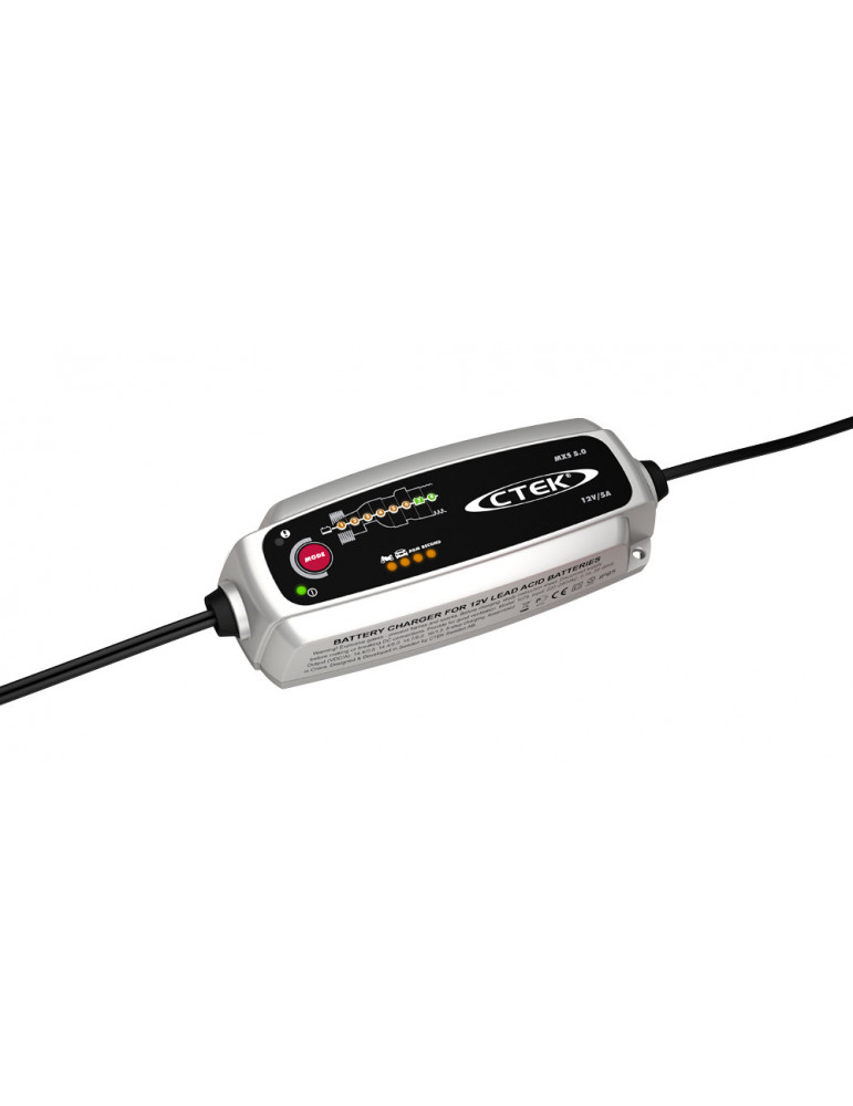 Зарядний пристрій CTEK MXS 5.0, 12В (Wet, MF, Ca/Ca, AGM, GEL),  Арт: 56-998 купуйте в AnyBattery.com.ua Зарядний пристрій CTEK MXS 5.0, 12В (Wet, MF, Ca/Ca, AGM, GEL),  Арт: 56-998 купуйте в AnyBattery.com.ua