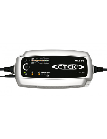 Зарядний пристрій CTEK MXS 10, 12В (Wet, MF, Ca/Ca, AGM, GEL),  Арт: 56-843 купуйте в AnyBattery.com.ua
