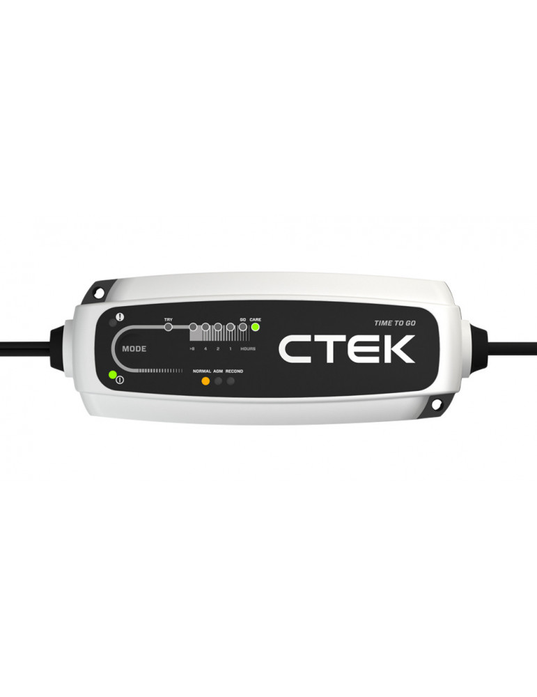 Зарядний пристрій CTEK CT5 TIME TO GO, 12В (Wet, MF, Ca/Ca, AGM, GEL),  Арт: 40-161 купуйте в AnyBattery.com.ua