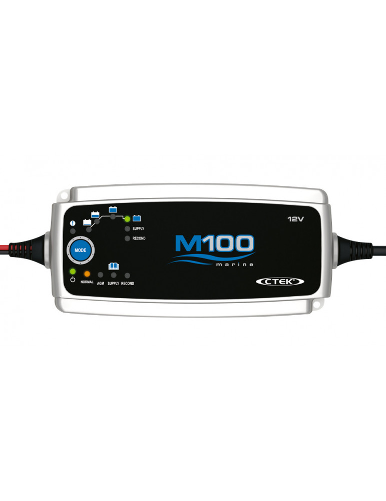 Зарядний пристрій CTEK M100, 12В (Wet, MF, Ca/Ca, AGM, GEL),  Арт: 56-386 купуйте в AnyBattery.com.ua