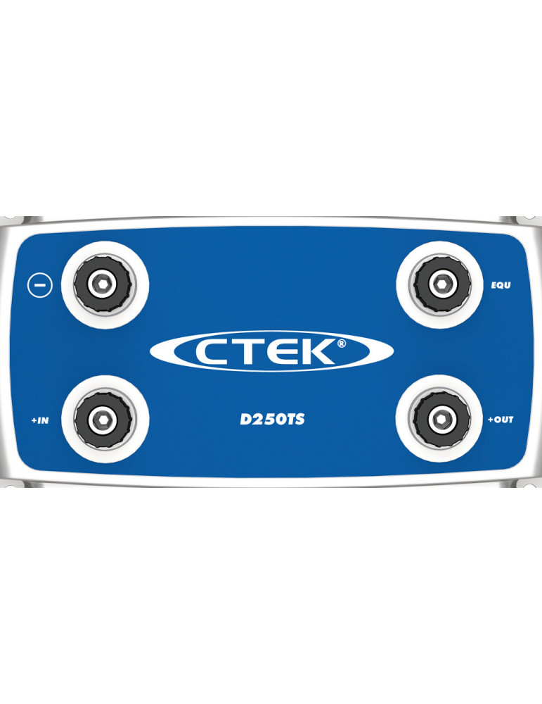 Зарядний пристрій CTEK D250TS, 24В (Wet, MF, Ca/Ca, AGM, GEL),  Арт: 56-740 купуйте в AnyBattery.com.ua