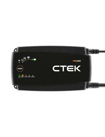 Зарядний пристрій CTEK PRO25S, 12В (LiFePO4, Wet, MF, Ca/Ca, AGM, GEL),  Арт: 40-194 купуйте в AnyBattery.com.ua