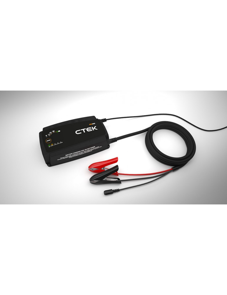 Зарядний пристрій CTEK PRO25S, 12В (LiFePO4, Wet, MF, Ca/Ca, AGM, GEL),  Арт: 40-194 купуйте в AnyBattery.com.ua