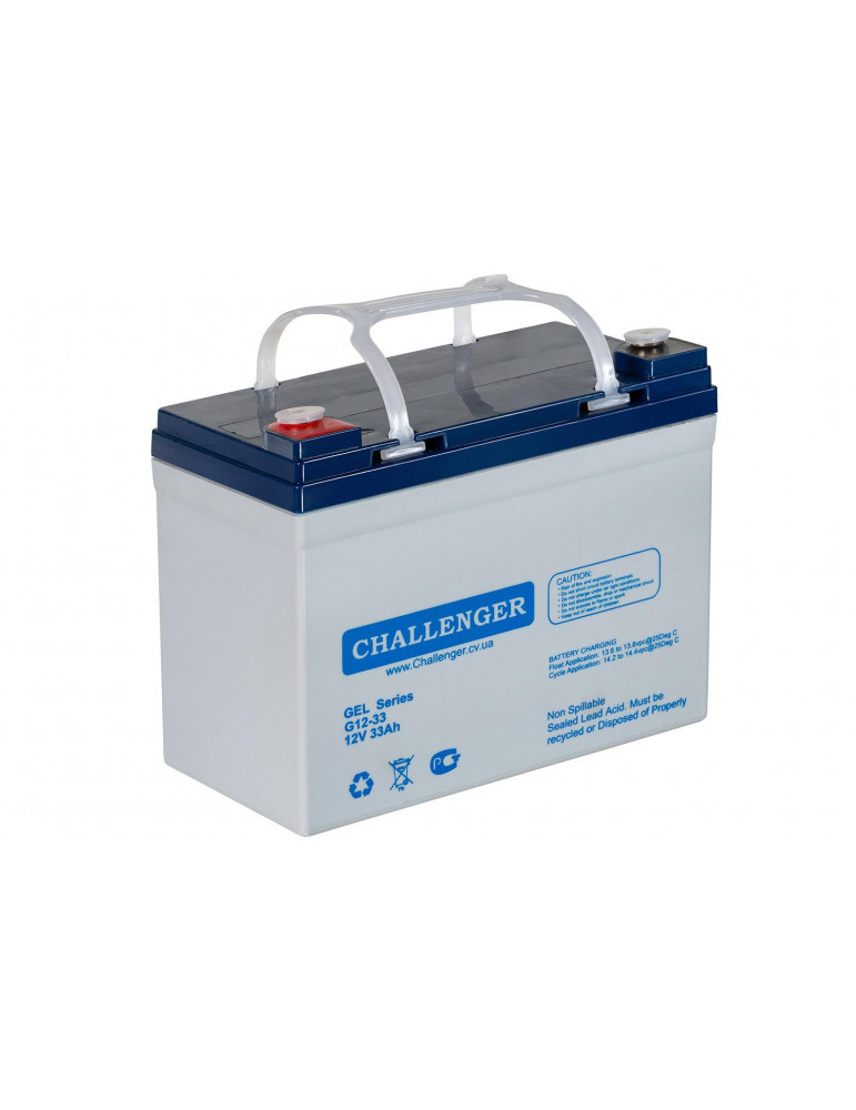 Акумулятор Challenger G12-33 GEL, 12В, 33 А·год купити - AnyBattery.com.ua