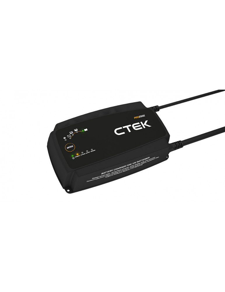 Зарядний пристрій СТЕК PRO25SE, 12В (LiFePO4, Wet, MF, Ca/Ca, AGM, GEL),  Арт: 40-197 купуйте в AnyBattery.com.ua
