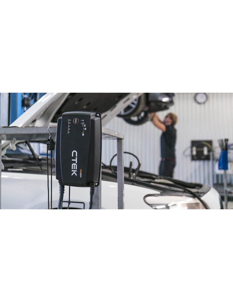 Зарядний пристрій СТЕК PRO25SE, 12В (LiFePO4, Wet, MF, Ca/Ca, AGM, GEL),  Арт: 40-197 купуйте в AnyBattery.com.ua