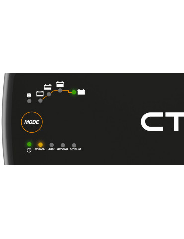 Зарядний пристрій СТЕК M15 EU, 12В (LiFePO4, Wet, MF, Ca/Ca, AGM, GEL),  Арт: 40-192 купуйте в AnyBattery.com.ua