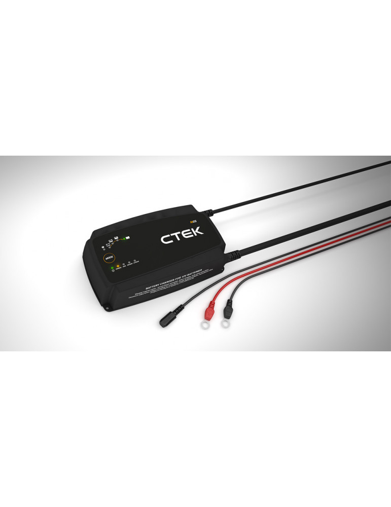 Зарядний пристрій СТЕК M25 EU, 12В (LiFePO4, Wet, MF, Ca/Ca, AGM, GEL),  Арт: 40-201 купуйте в AnyBattery.com.ua