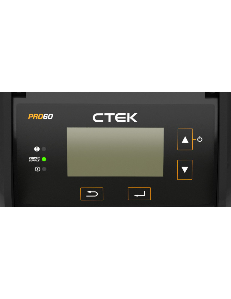 Зарядний пристрій СТЕК PRO 60 EU, 12В (LiFePO4, Wet, MF, Ca/Ca, AGM, GEL),  Арт: 40-150 купуйте в AnyBattery.com.ua