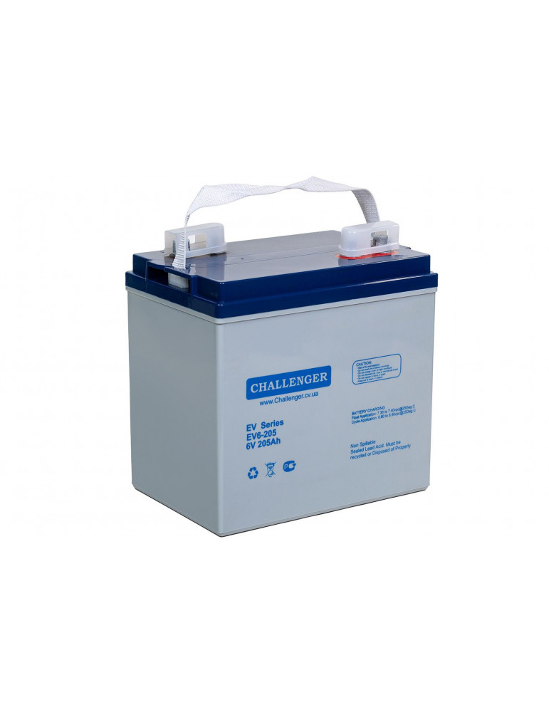 Акумулятор Challenger EV6-205 AGM, 6В, 206 А·год купити - AnyBattery.com.ua