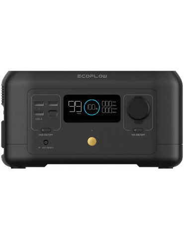 Зарядна станція EcoFlow RIVER mini, 300 Вт, NCM, 210 Вт·год, Чистий синус купити - AnyBattery.com.ua