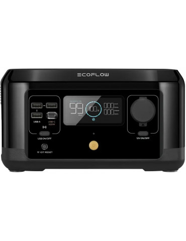 Зарядна станція EcoFlow RIVER mini (Wireless), 300 Вт, NCM, 210 Вт·год, Чистий синус купити - AnyBattery.com.ua