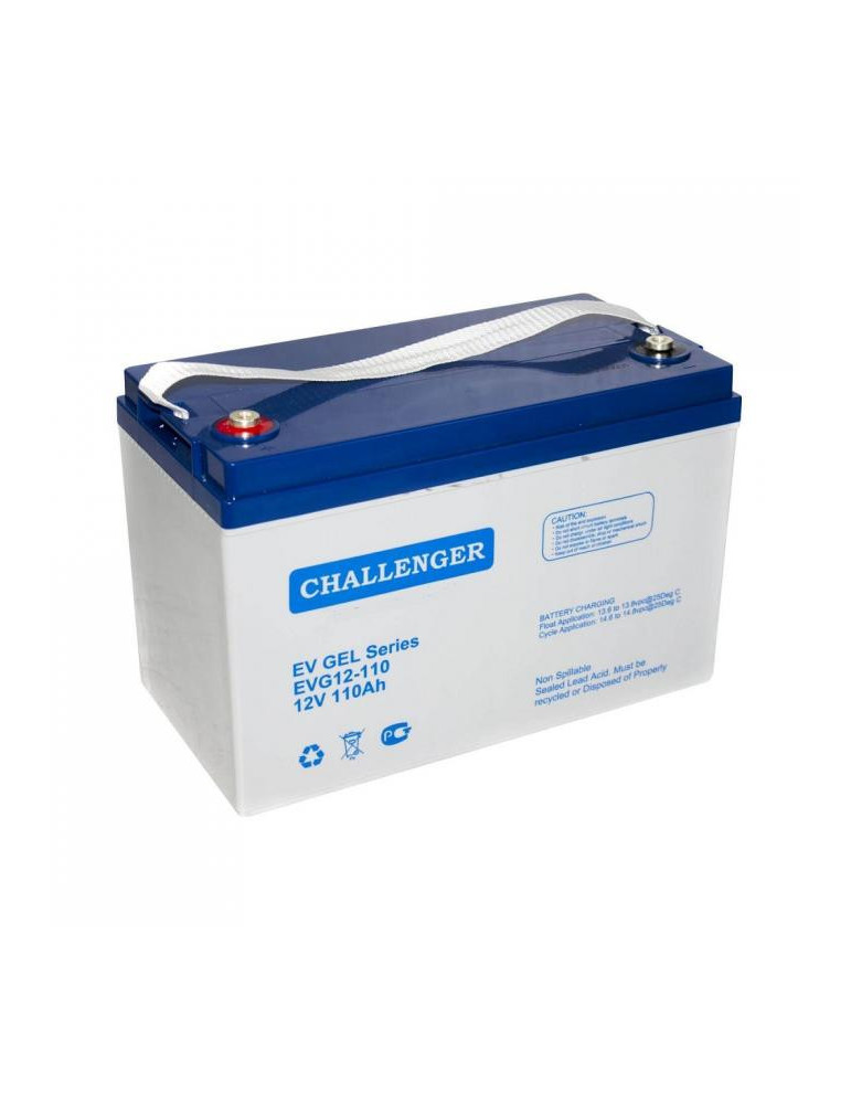 Акумулятор Challenger EVG12-110 GEL, 12В, 110 А·год купити - AnyBattery.com.ua