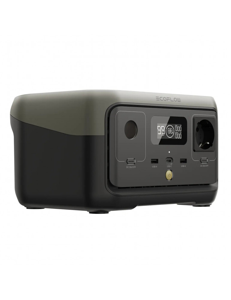 Зарядна станція EcoFlow RIVER 2, 300 Вт, LiFePO4, 256 Вт·год, Чистий синус купити - AnyBattery.com.ua