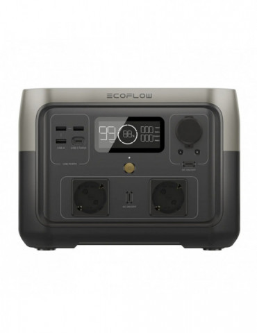 Зарядна станція EcoFlow RIVER 2 Max, 500 Вт, LiFePO4, 512 Вт·год, Чистий синус купити - AnyBattery.com.ua