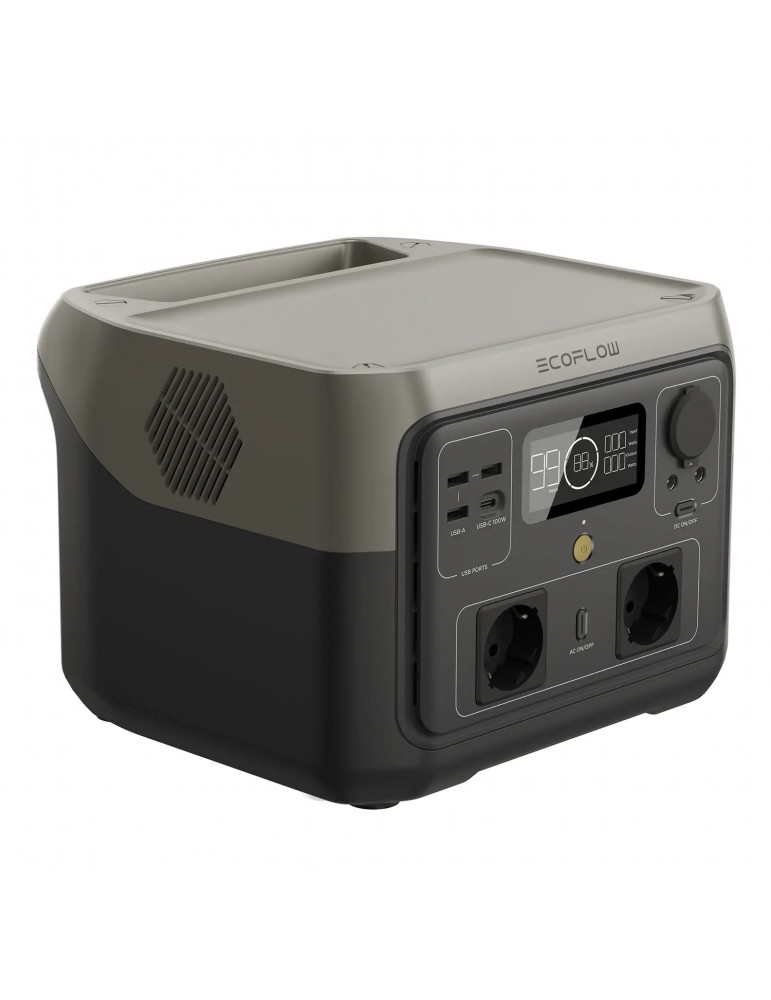 Зарядна станція EcoFlow RIVER 2 Max, 500 Вт, LiFePO4, 512 Вт·год, Чистий синус купити - AnyBattery.com.ua Зарядна станція EcoFlow RIVER 2 Max, 500 Вт, LiFePO4, 512 Вт·год, Чистий синус купити - AnyBattery.com.ua