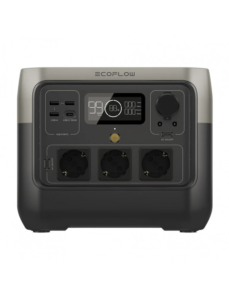 Зарядна станція EcoFlow RIVER 2 Pro, 800 Вт, LiFePO4, 768 Вт·год, Чистий синус купити - AnyBattery.com.ua