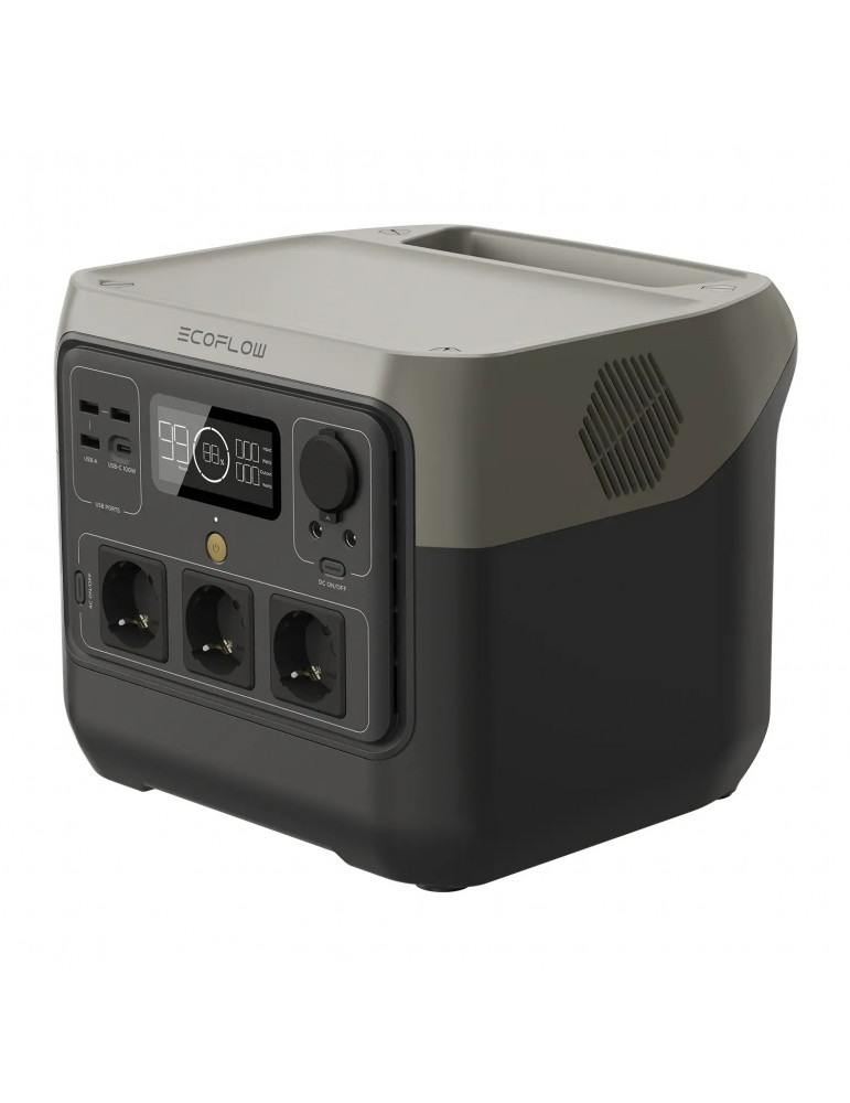 Зарядна станція EcoFlow RIVER 2 Pro, 800 Вт, LiFePO4, 768 Вт·год, Чистий синус купити - AnyBattery.com.ua