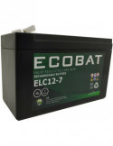 Акумулятор ECOBAT ELC 12-7AGM, 12В, 7 А·год купити - AnyBattery.com.ua