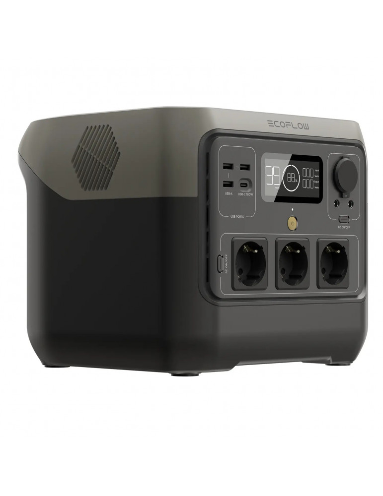 Зарядна станція EcoFlow RIVER 2 Pro, 800 Вт, LiFePO4, 768 Вт·год, Чистий синус купити - AnyBattery.com.ua