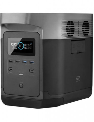 Зарядна станція EcoFlow DELTA, 1800 Вт, Li-ion, 1260 Вт·год, Чистий синус купити - AnyBattery.com.ua