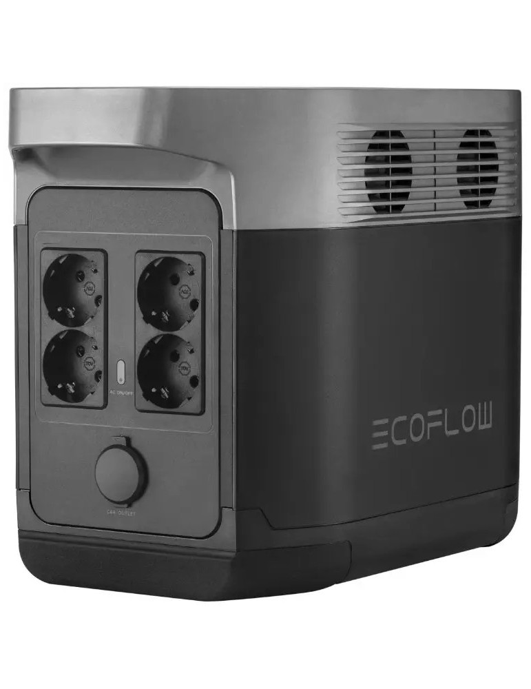 Зарядна станція EcoFlow DELTA, 1800 Вт, Li-ion, 1260 Вт·год, Чистий синус купити - AnyBattery.com.ua