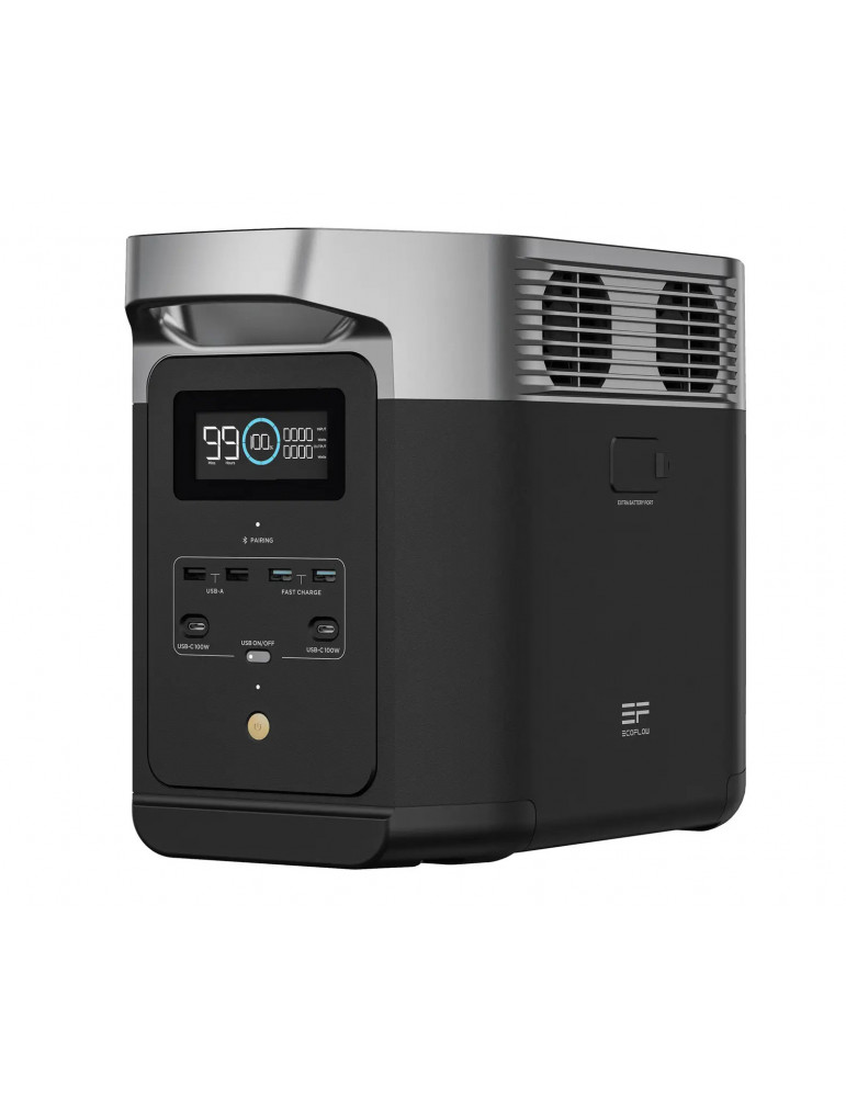 Зарядна станція EcoFlow DELTA 2, 1800 Вт, LiFePO4, 1024 Вт·год, Чистий синус купити - AnyBattery.com.ua Зарядна станція EcoFlow DELTA 2, 1800 Вт, LiFePO4, 1024 Вт·год, Чистий синус купити - AnyBattery.com.ua