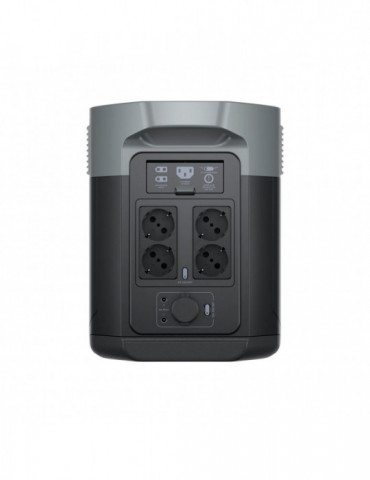 Зарядна станція EcoFlow DELTA 2 Max, 2400 Вт, LiFePO4, 2048 Вт·год, Чистий синус купити - AnyBattery.com.ua