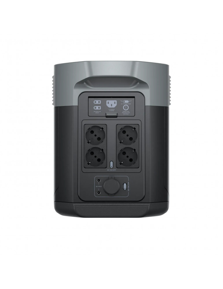 Зарядна станція EcoFlow DELTA 2 Max, 2400 Вт, LiFePO4, 2048 Вт·год, Чистий синус купити - AnyBattery.com.ua Зарядна станція EcoFlow DELTA 2 Max, 2400 Вт, LiFePO4, 2048 Вт·год, Чистий синус купити - AnyBattery.com.ua