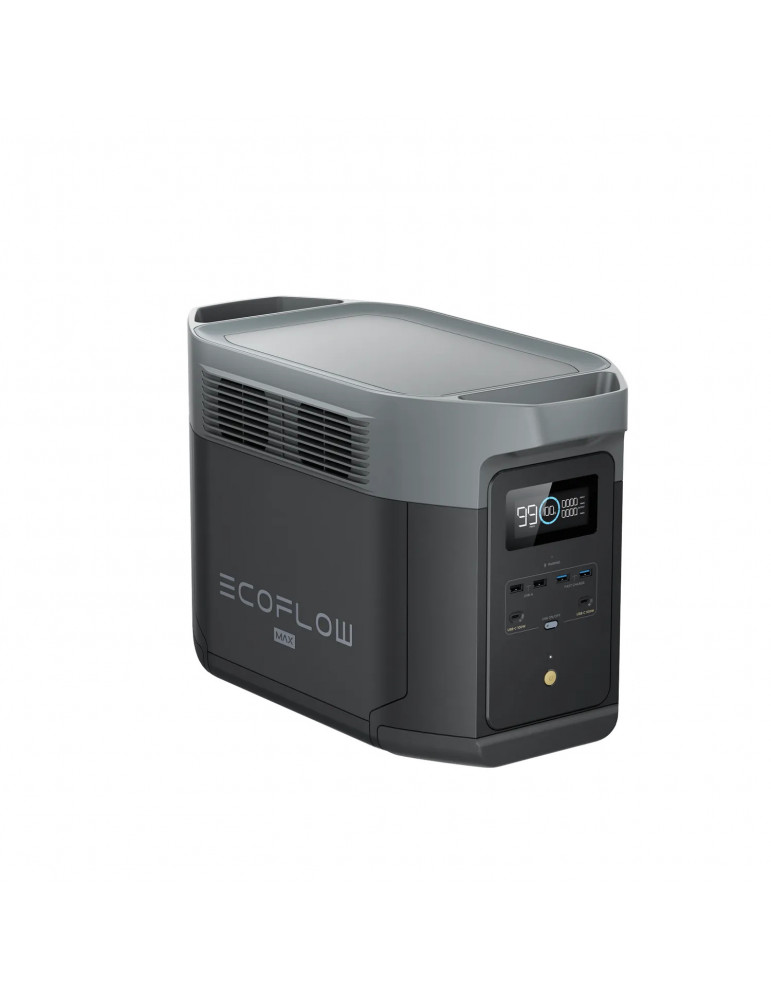 Зарядна станція EcoFlow DELTA 2 Max, 2400 Вт, LiFePO4, 2048 Вт·год, Чистий синус купити - AnyBattery.com.ua Зарядна станція EcoFlow DELTA 2 Max, 2400 Вт, LiFePO4, 2048 Вт·год, Чистий синус купити - AnyBattery.com.ua