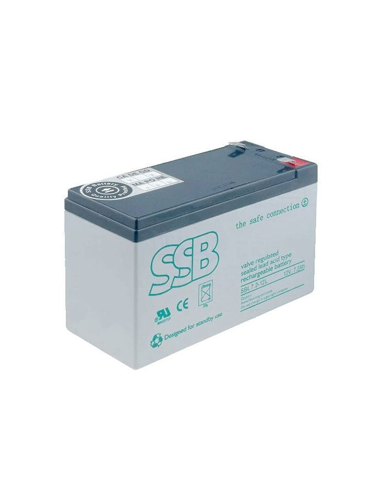 Акумулятор SSB SBL 7,2-12LAGM, 12В, 7,2 А·год купити - AnyBattery.com.ua
