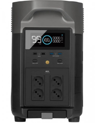 Зарядна станція EcoFlow DELTA Pro, 3600 Вт, LiFePO4, 3600 Вт·год, Чистий синус купити - AnyBattery.com.ua