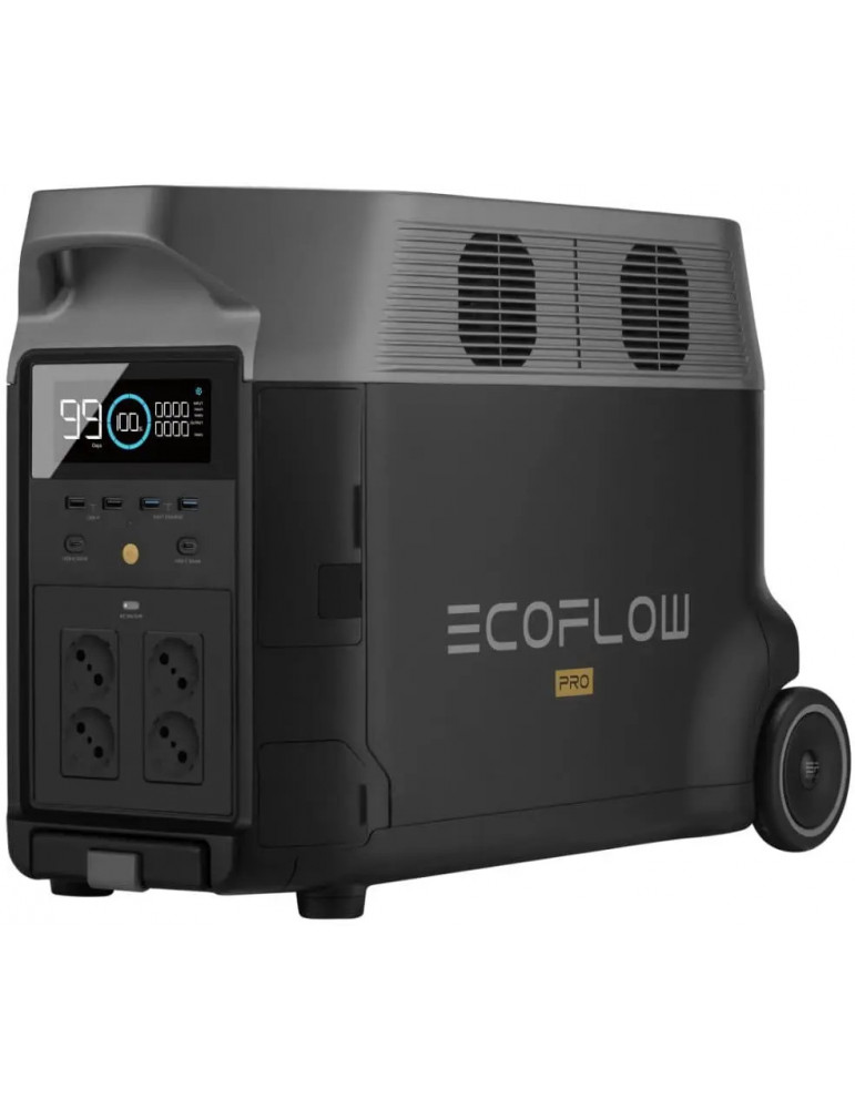 Зарядна станція EcoFlow DELTA Pro, 3600 Вт, LiFePO4, 3600 Вт·год, Чистий синус купити - AnyBattery.com.ua