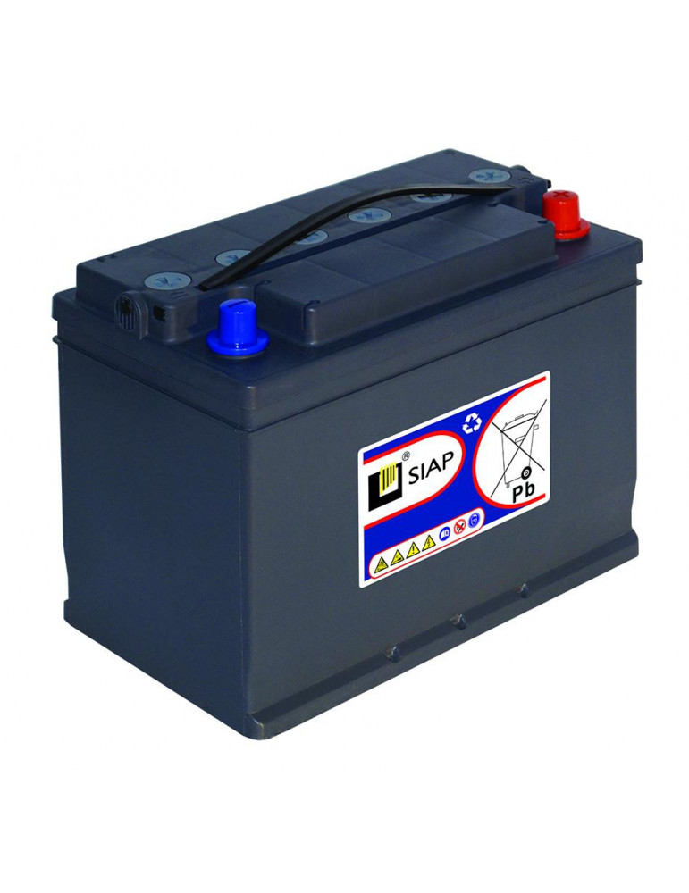 Тяговий акумулятор SIAP 6 GEL 65 GEL, 12В, 65 А·год купити - AnyBattery.com.ua