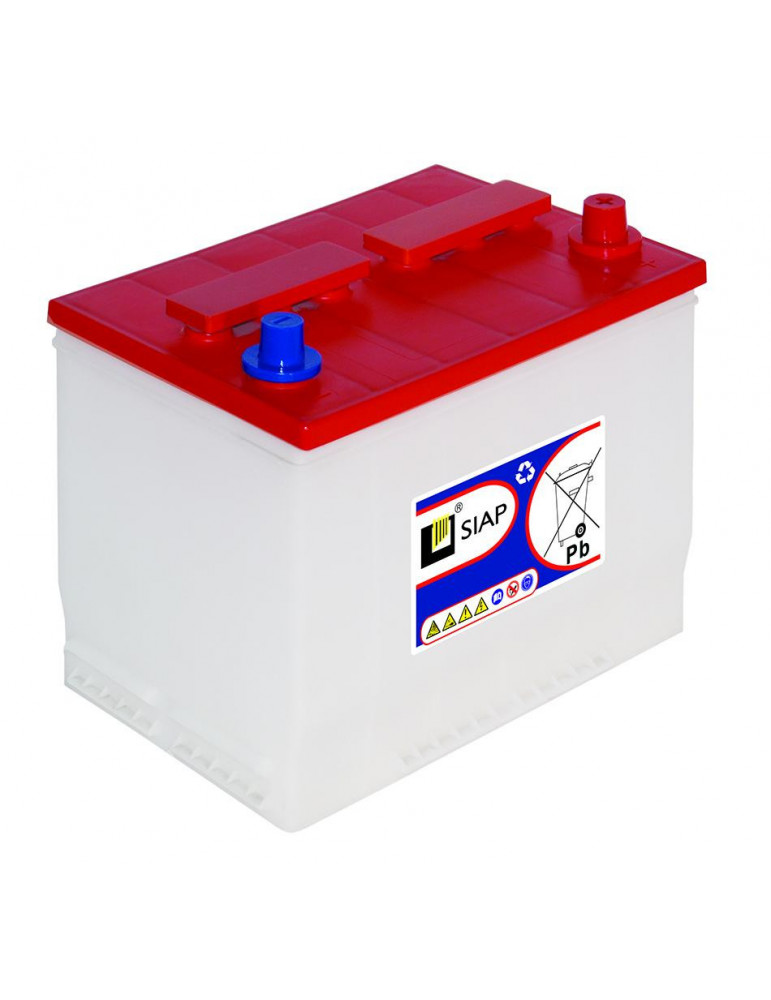 Тяговий акумулятор SIAP 6 PT 56 WET, Flooded, 12В, 56 А·год купити - AnyBattery.com.ua