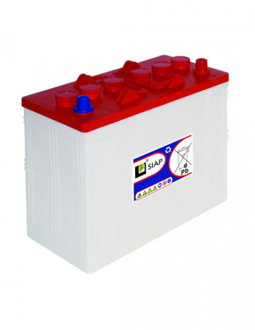 Тяговий акумулятор SIAP 6 PT 110 WET, Flooded, 12В, 114 А·год купити - AnyBattery.com.ua