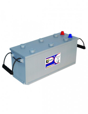 Тяговий акумулятор SIAP 6 PT 125 WET, Flooded, 12В, 125 А·год купити - AnyBattery.com.ua