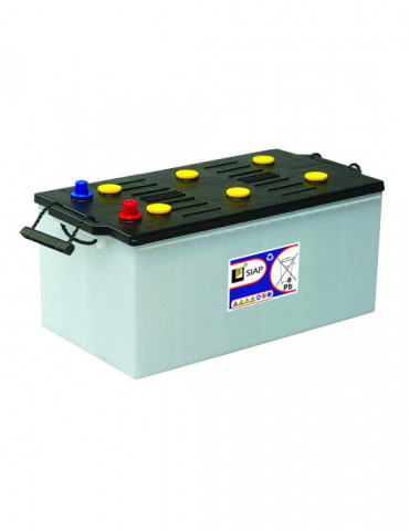 Тяговий акумулятор SIAP 6 PT 180 WET, Flooded, 12В, 180 А·год купити - AnyBattery.com.ua